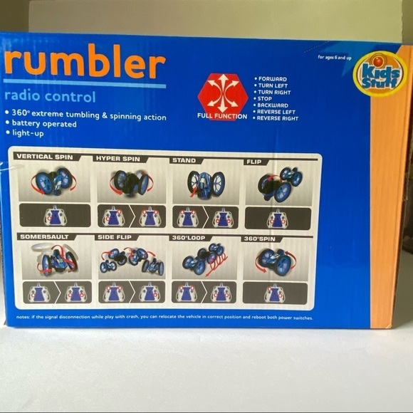 𝅺🔵 New Radio Control Rumbler With Extreme Tumbling And Spinning - Picture 7 of 9